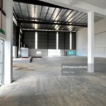 Suria indistrial park sip sepang brand new semi d corner factory