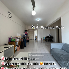 2 Carparks Side By Side, Freehold with spacious layout for just 425k