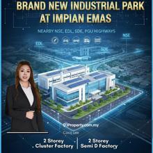 Impian Emas Industrial Area @ Brand New Light Industry Cluster Factory