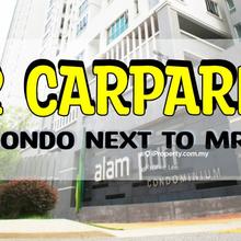 Condo next to MRT at jalan ipoh/ jalan kuching for sale; w/ 2 carpark