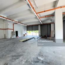 Factory with empty land