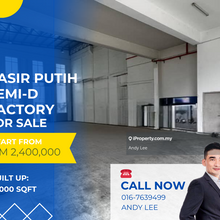 Taman Pasir Putih Semi-D Factory for Sale