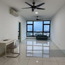 Partly furnished unit