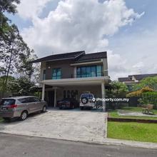 Corner lot with swimming pool 2 storey bungalow