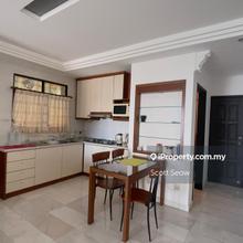 Partially furnished & renovated Desa Mas , never rented before 