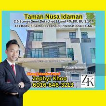 Jalan Idaman 5 @ Taman Nusa Idaman 2.5 Storey Semi Detached House