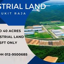 Prime Location Industrial Land @ Bandar Bukit Raja, Klang, Kapar, Meru