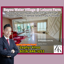 Bayou Water Village @ Leisure Farm 2 Storey Terrace House For Sale