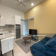 One bedroom with pool view, ID designed,carpark included.Doorstep MRT