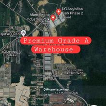 Premium grade a warehouse u10 shah alam