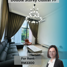 Fringe Villa (Golf Villa) Double Storey Cluster @ Forest City For Rent