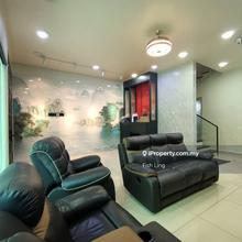 Taman Bukit Minyak Permai With Fully Furnished  3 Story Terrace 