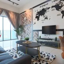 Fully Furnished Nice Sea View 2 Rooms Ong Kim Wee Melaka Town for Rent