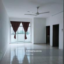 Low floor newly painted unit at Lagoon Perdana, Bandar Sunway