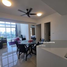 Eco Sky Fully Furnish For Rent 3 Rooms Corner / Duplex Unit