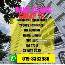 Bank Lelong Residensi Legasi (Tuan 2egacy Residency) Jln Kuching Kl