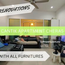 Cantik Apartment, Full Renovations and Full Furnished For Sale