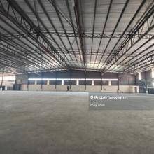 Nice Detached Factory Warehouse with Office Tasik Utama for Rent 