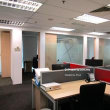 Renovated fully furnished, 7 manager rooms, work stations, reception.