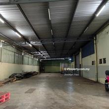 Kawasan Perindustrian Taman Johor 1.5 Storey Semi D Factory For Rent