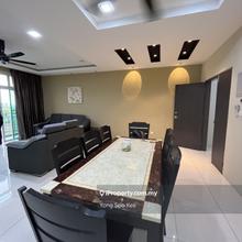 Sebrang Jaya, K Residence 4 rooms unit fully furnished 