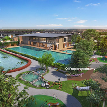 Brand new 3 storey superlink house at sutera utama