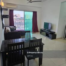 Idaman iris sungai ara renovated 850sf 2cp corner rare nice low price