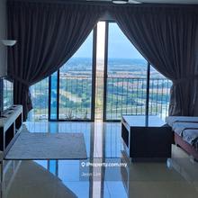 Fully Trefoil Setia Alam 800sf 2r1b w 1 parking for rent