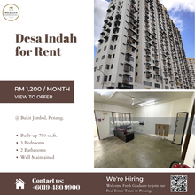 Desa Indah I 750sf I Well Maintained I Bukit Jambul 