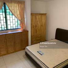 Luxury landed unit next to the Zen pond. Full furnished classic design