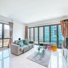 Fully Furnished & Renovated, 1 Bed 1 Bath Freehold @ Imperia Condo
