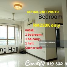 Corner 1 bedroom unit. Why buy Ritze Perdana 1?