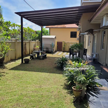 Corner house with land