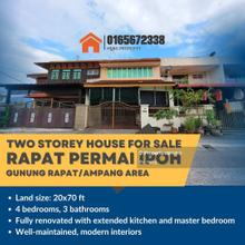 Move-In Ready Double-Storey Terrace Home in Taman Rapat Permai Ipoh