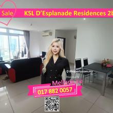 Johor Bahru Ksl D'esplanade Residence Nice Design 2bed 