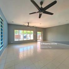 End lot wt extra land 26x75 full loan 2 sty  Hillpark nadayu kajang