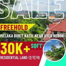 Freehold Residential Land for Built Own House at Bukit Katil