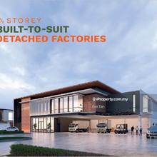 Brand New Built-to-Suit Detached Factory Open for Sale