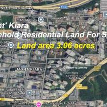 Mont Kiara Freehold Residential Land For Sale