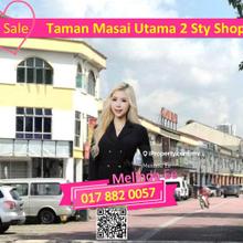 Masai Taman Masai Utama Nice Design 2 Storey Shop Lot Hot Area