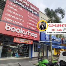 Facing Main Road , Antara Gapi Shoplot ROI 5.6%