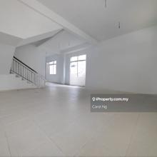 Newly completed 3 storey house