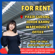 Pasir Gudang, Johor. Warehouse And Office Industrial For Rent