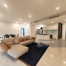 Right opposite Pavilion