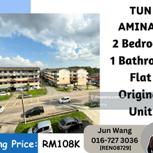 Flat Taman Ungku Tun Aminah, Level 4, 2 Bedroom 1 Bathroom