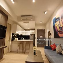 Fully furnished corner unit, short walk to KLCC