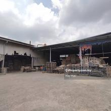 Main Road Big Land Detached Factory Bukit Rambai Tanjong Minyak Melaka
