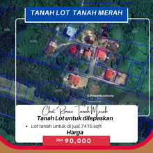 Murah Tanah Banglo Belimbing Tanah Merah 