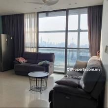 The Fennel Sentul dual key unit high floor, KLCC view