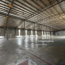 Port Klang Factory with Ready Move in - Big Land, High Power Supply